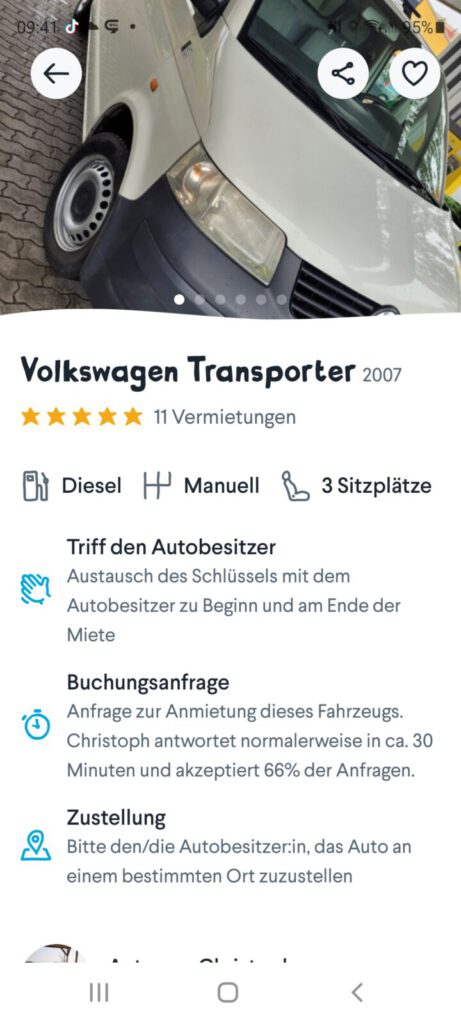 VW T5 Mieten